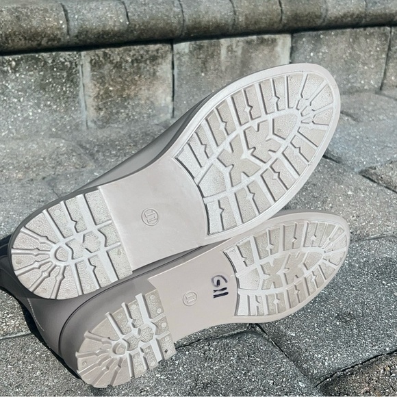 A New Day *  Womens  * RN17730 * Size 11 Beige Rubber Chelsea Boots - Picture 4 of 8